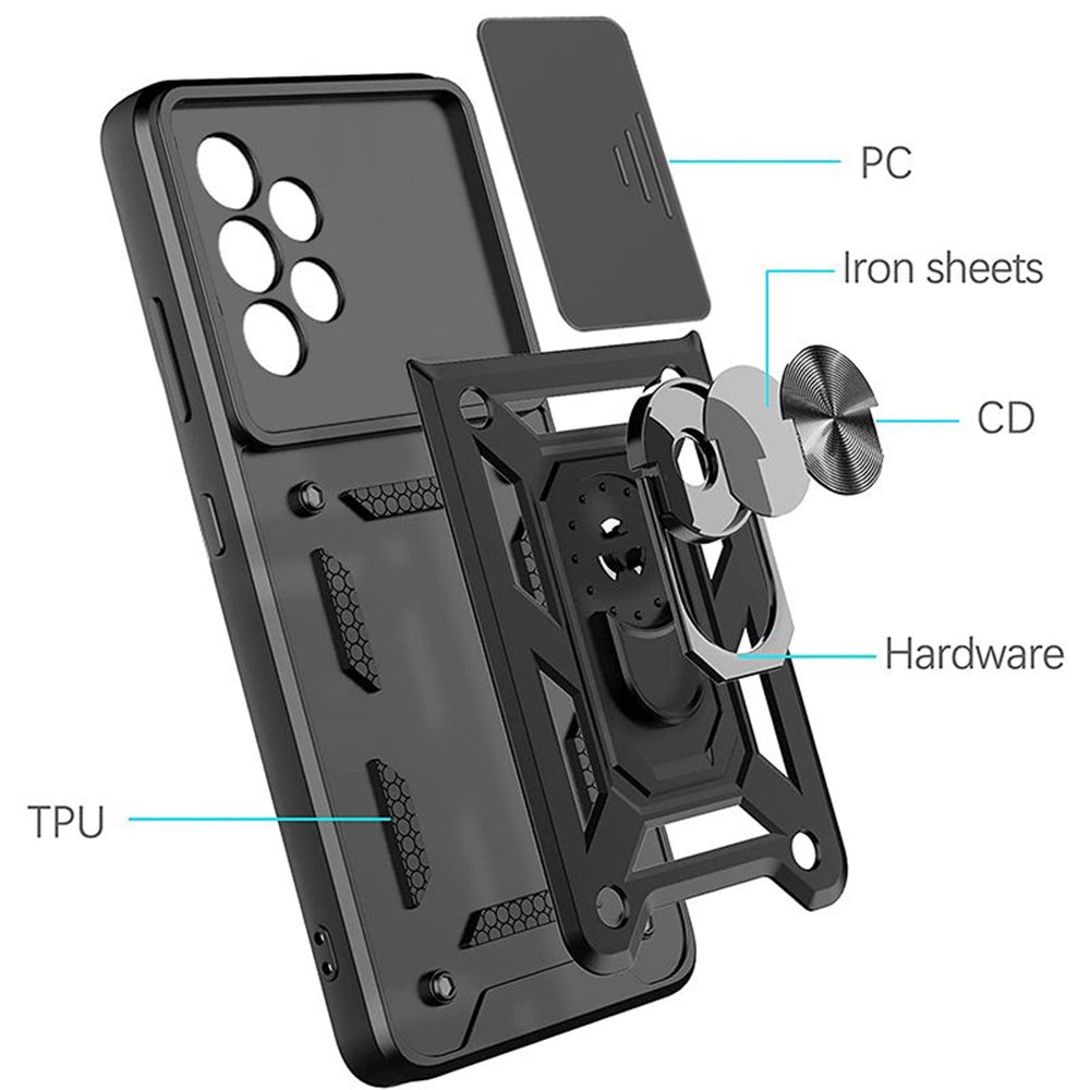 Husa de protectie Techsuit CamShield Series compatibil cu Samsung Galaxy A53 5G, Negru