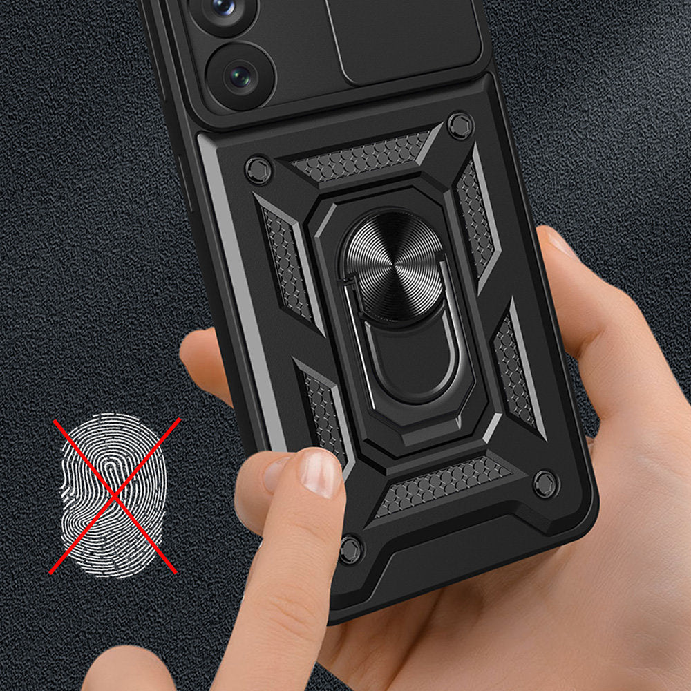 Husa de protectie Techsuit CamShield Series compatibil cu Samsung Galaxy S23, Negru