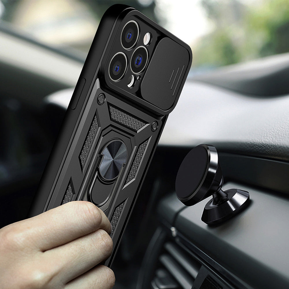 TechSuit Husa de protectie Techsuit CamShield Series compatibil cu iPhone 14 Pro, Negru – imagine 3