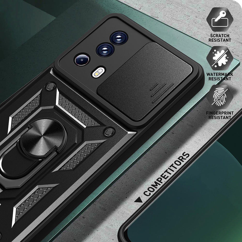 Husa de protectie Techsuit CamShield Series compatibil cu Xiaomi 13 Lite, Negru