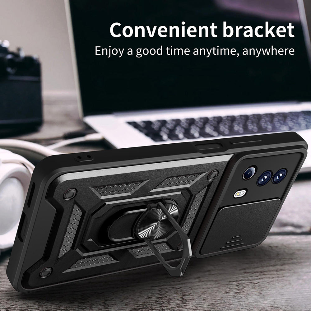 Husa de protectie Techsuit CamShield Series compatibil cu Xiaomi 13 Lite, Negru