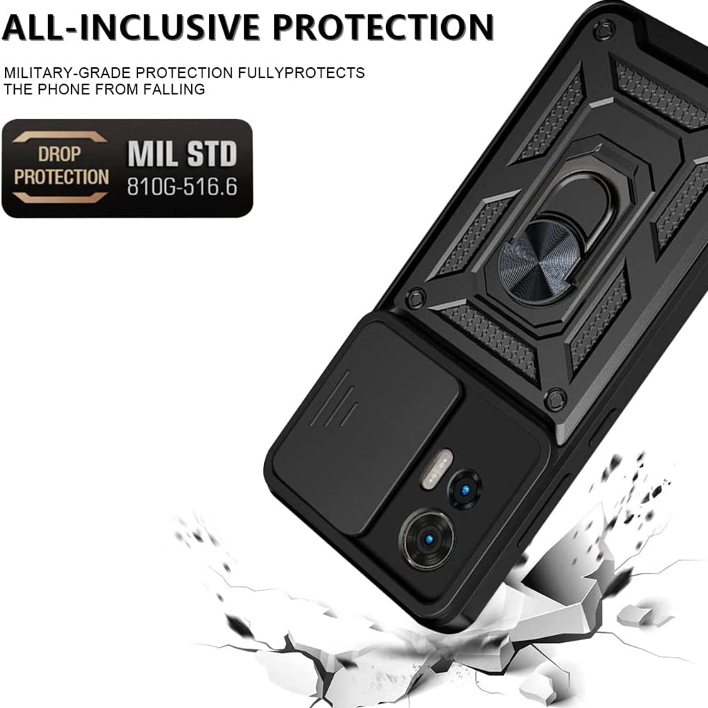 Husa de protectie Techsuit CamShield Series compatibil cu Motorola Edge 30 Neo, Negru