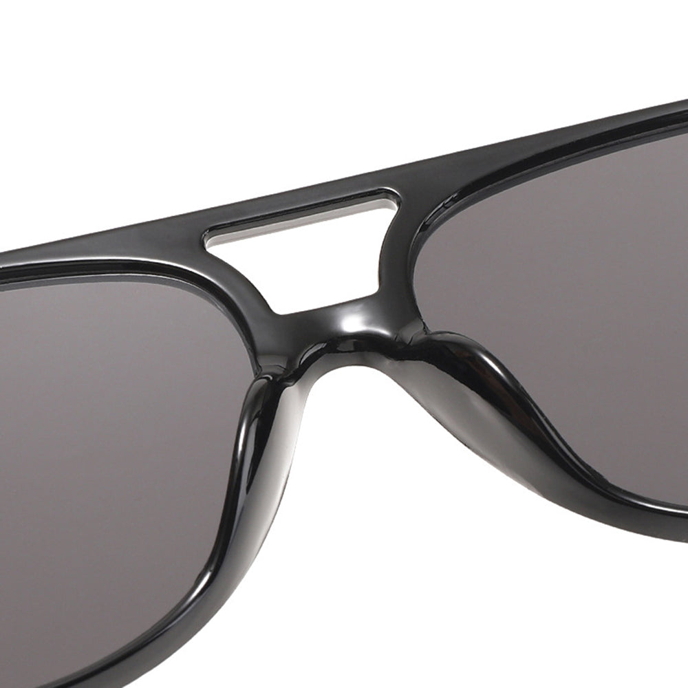 Ochelari de Soare Techsuit (98061), Negru / Light Tea
