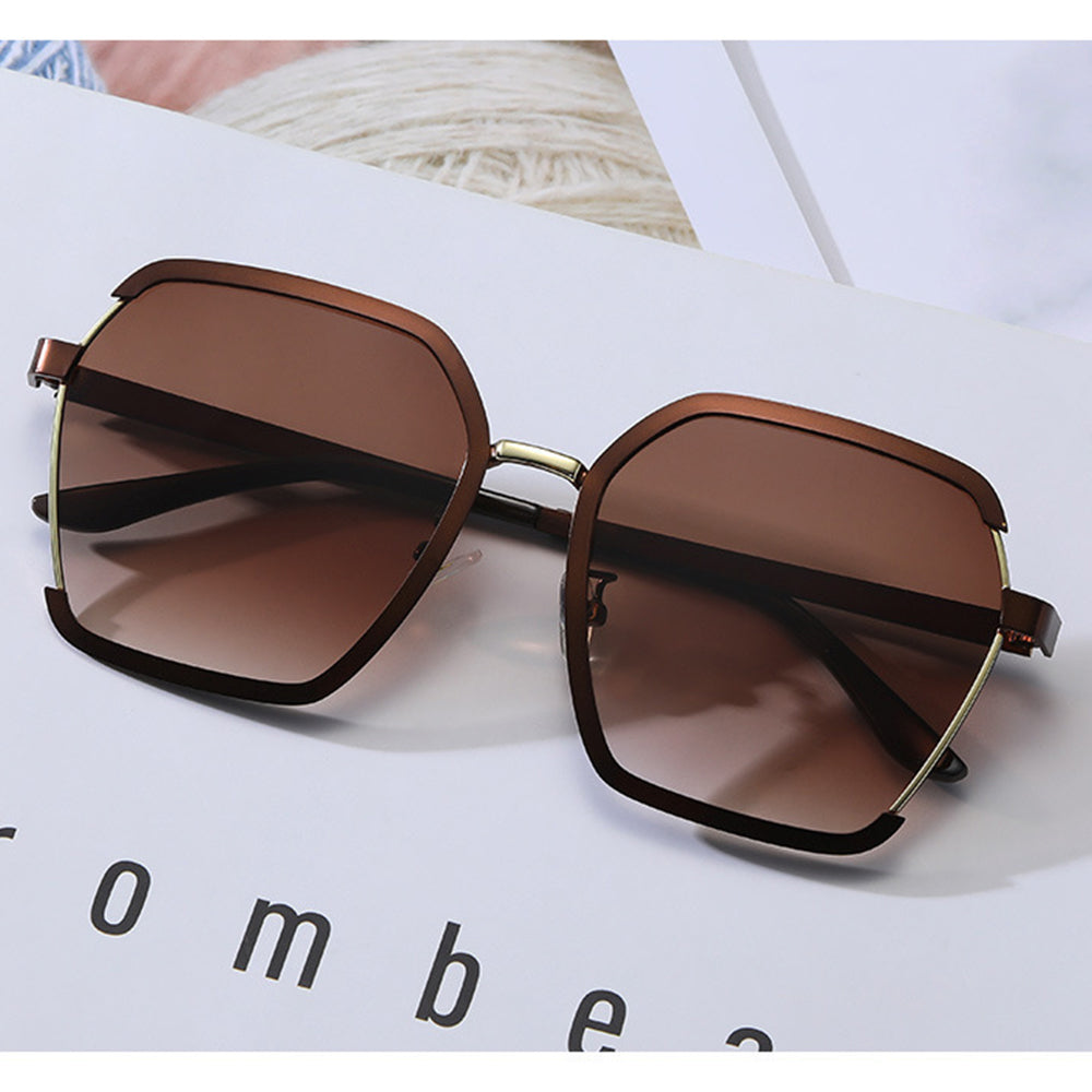 Techsuit Sunglasses Polarised PC (191), UV Protection, Coffee