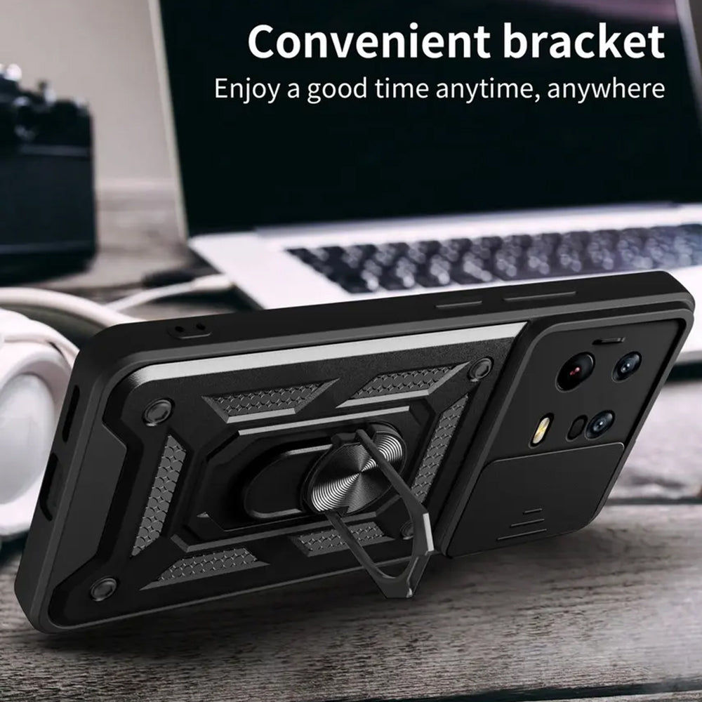 Husa de protectie Techsuit CamShield Series compatibil cu Xiaomi 13 Pro, Negru