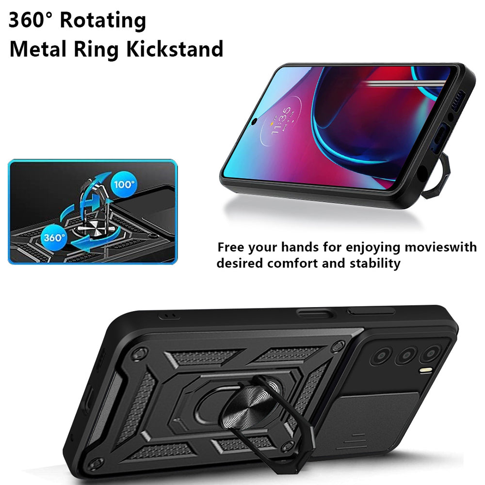 Husa de protectie Techsuit CamShield Series compatibil cu Oppo A16 / A16s / A54s, Negru