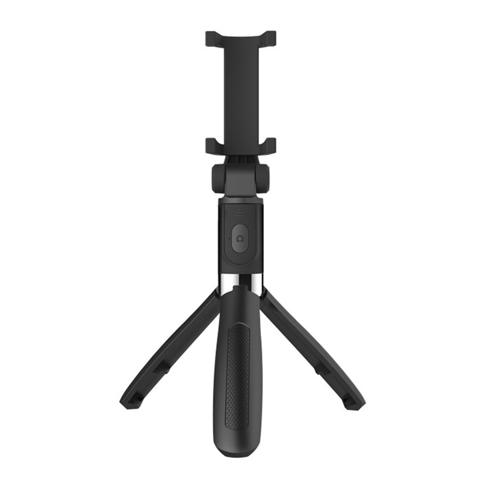 Suport Techsuit Selfie Stick (L01s), Tripod Stable Mount with Extendable Arm, Bluetooth Remote Control, 70cm, Negru