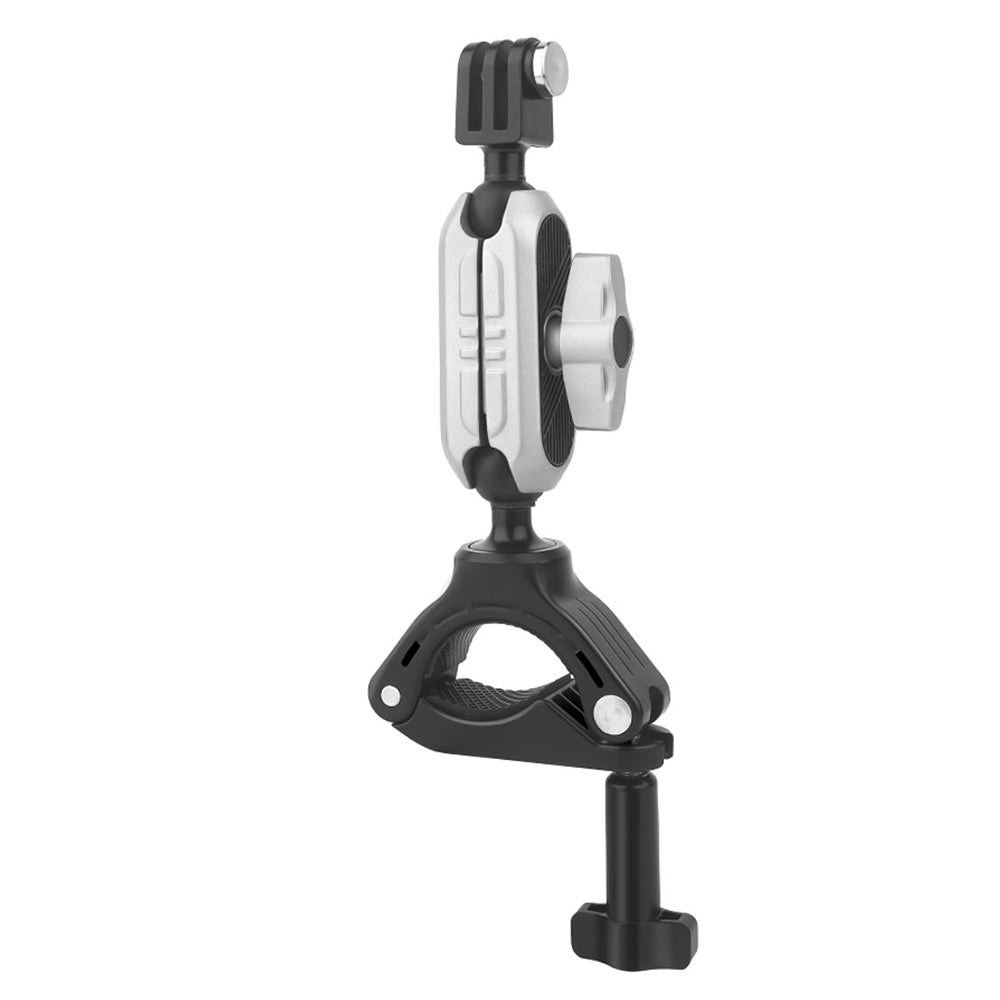 Suport Techsuit Sports Camera Riding (JX-008), GoPro Compatible, Aluminium Alloy, Gri