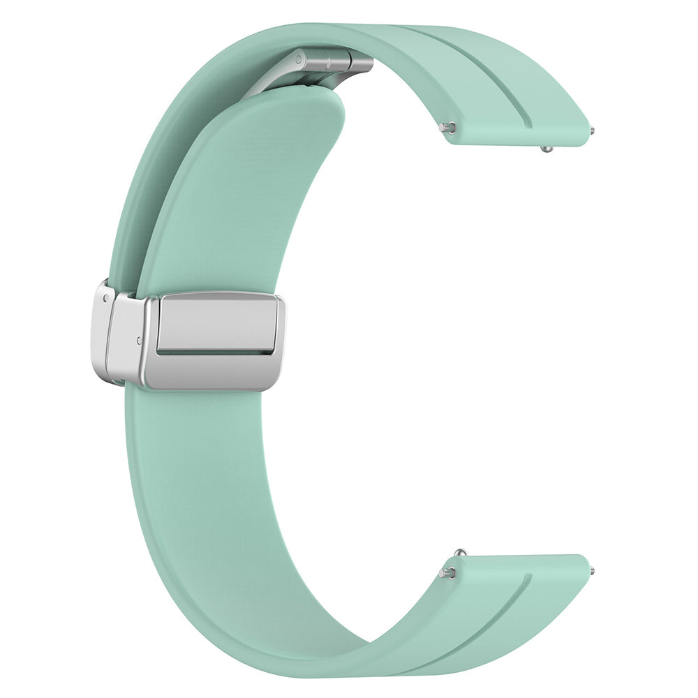 Curea smartwatch Techsuit Watchband 22mm (W011) compatibil cu Huawei Watch GT 2 (46mm)/GT 2 Pro/GT 3 Pro (46mm)/Ultimate, Xiaomi Watch S1, Teal Green