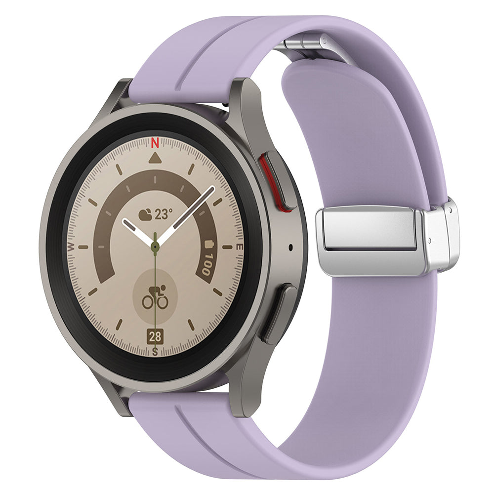 Curea smartwatch Techsuit Watchband 20mm (W011) compatibil cu Samsung Galaxy Watch 4/5/Active 2, Huawei Watch GT 3 (42mm)/GT 3 Pro (43mm), Mov