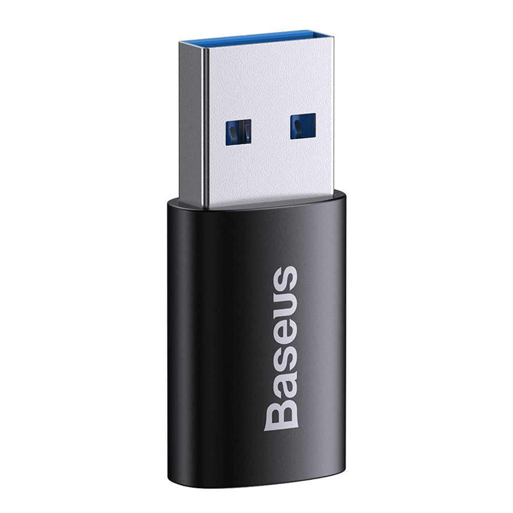 Adaptor Baseus OTG (ZJJQ000101), USB 3.1 la Type-C, Negru