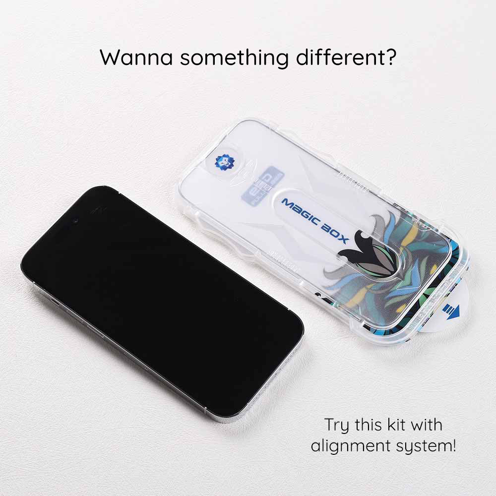 Folie de protectie Lito Magic Glass Box D+ Tools compatibil cu iPhone 17 Air, Transparent