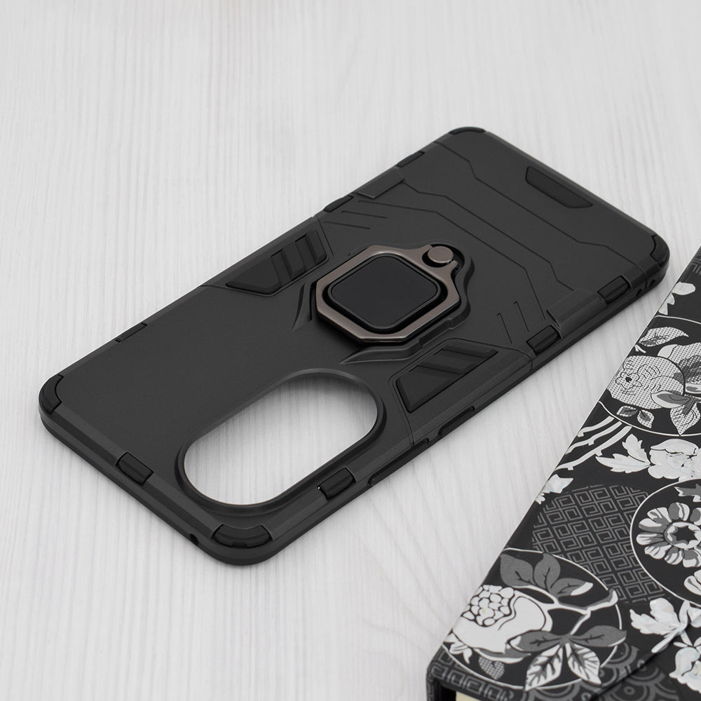 Husa de protectie Techsuit Silicone Shield compatibil cu Honor 90, Negru