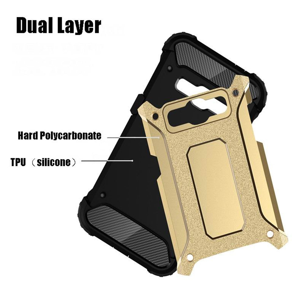 Husa de protectie Techsuit Hybrid Armor compatibil cu Samsung Galaxy J5 2015 J500, Negru