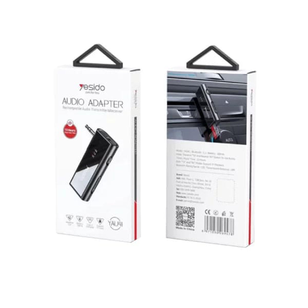 Gadget Yesido Audio Adapter (YAU41), Handsfree Call, TF Card, Negru