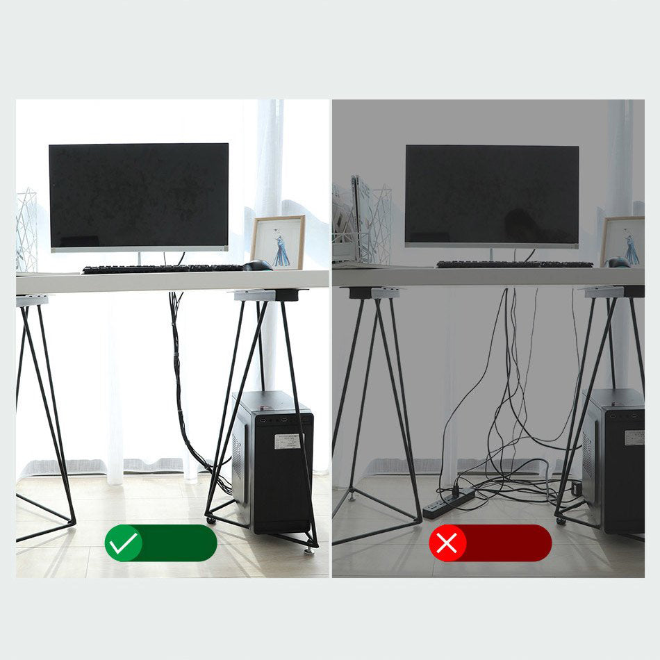 Gadget Baseus Cable Organizer (ACMGT-F01), 3M Velcro Adhesive Tape, Extra Strong, 3meters, Width 14mm, Indoor/Outdoor Use, Negru