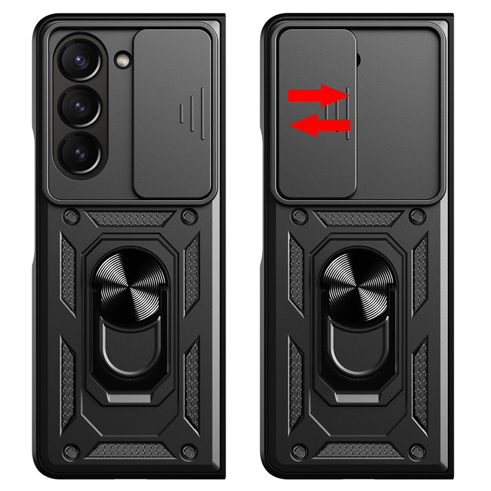 Husa de protectie Techsuit CamShield Series compatibil cu Samsung Galaxy Z Fold5, Negru