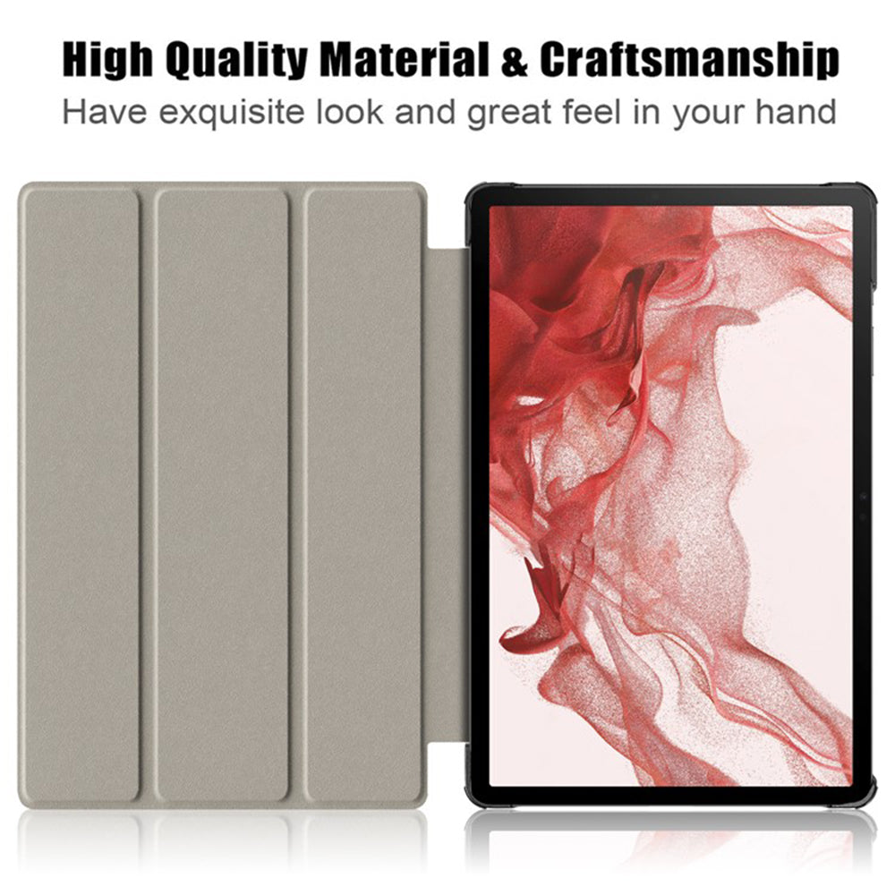 Husa de protectie tableta Techsuit FoldPro compatibil cu Samsung Galaxy Tab S9 / S9 FE / S10 FE / S10 Lite, Negru