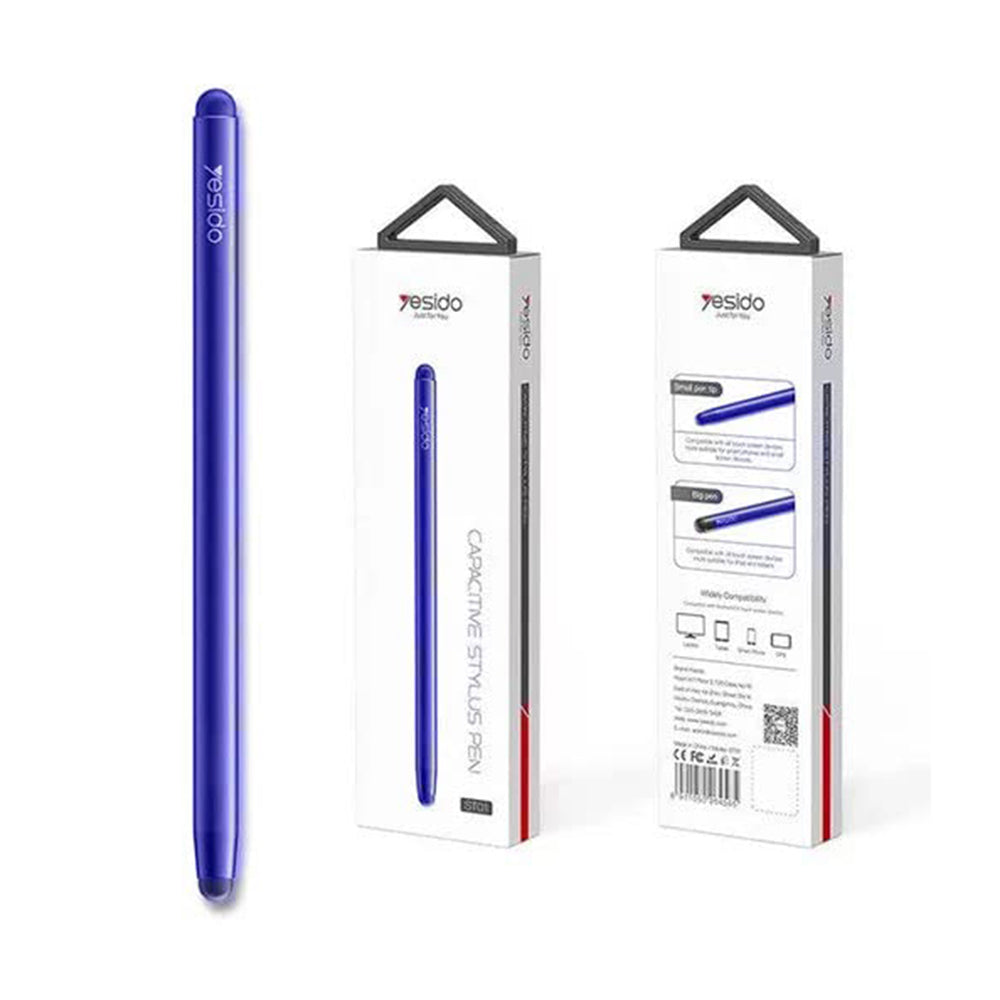 Stylus Yesido Stylus Pen (ST01), Aluminum Alloy, Android, iOS, Microsoft, Albastru
