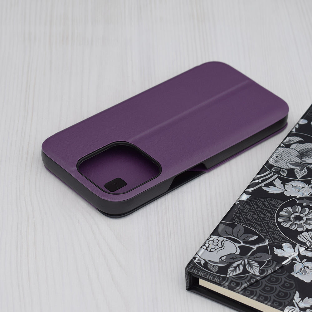 Husa de protectie Techsuit eFold Series compatibil cu iPhone 15 Pro, Mov