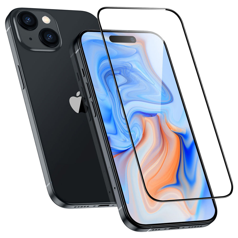 Folie de protectie ESR Armorite compatibil cu iPhone 15 Plus, Negru