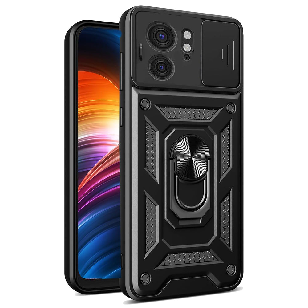 Husa de protectie Techsuit CamShield Series compatibil cu Motorola Edge 40 / Edge (2023), Negru