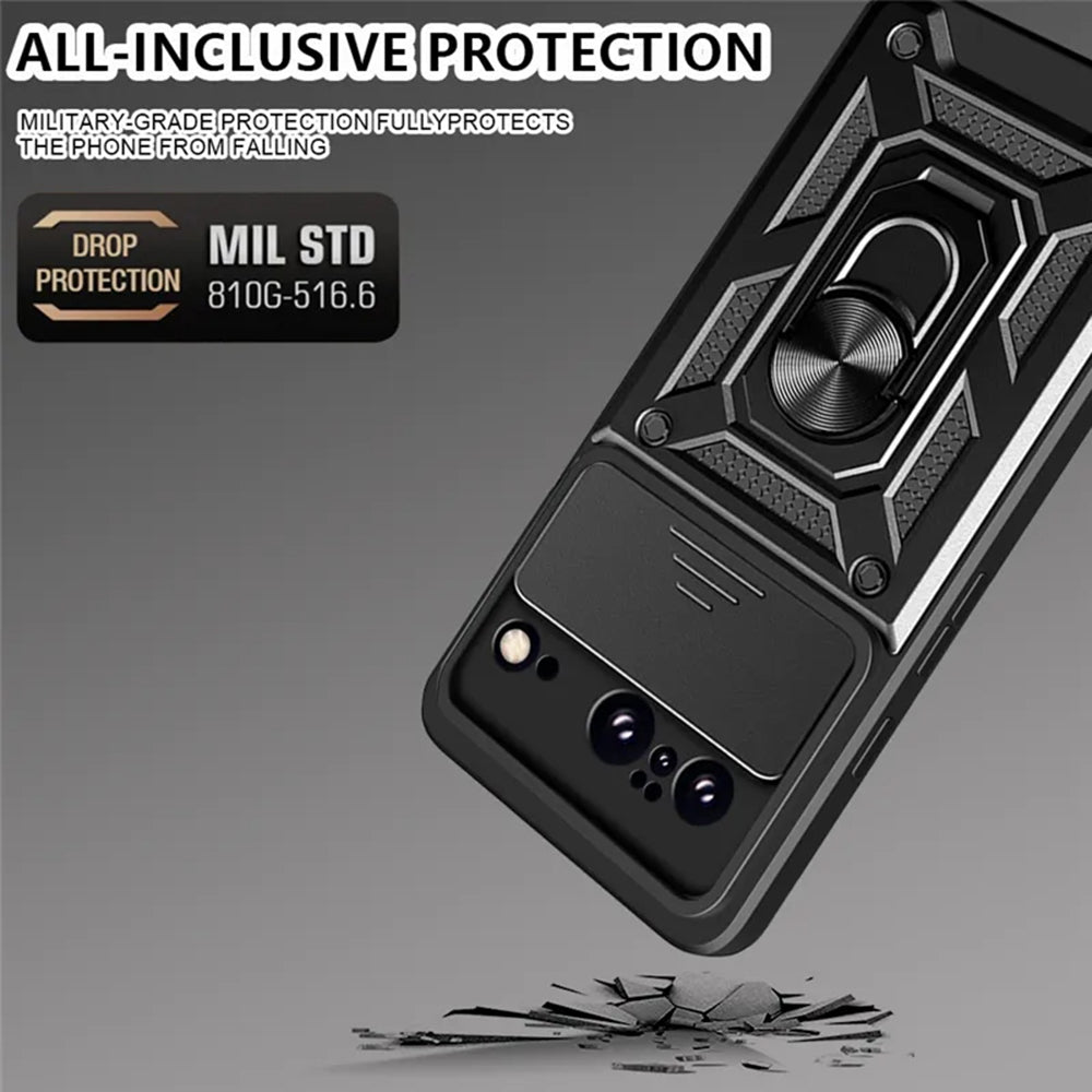 Husa de protectie Techsuit CamShield Series compatibil cu Google Pixel 8, Negru