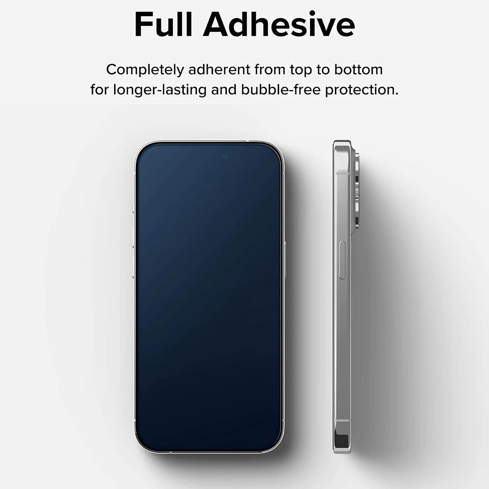 Folie de protectie Ringke Tempered Glass compatibil cu iPhone 15 Pro Max, Negru