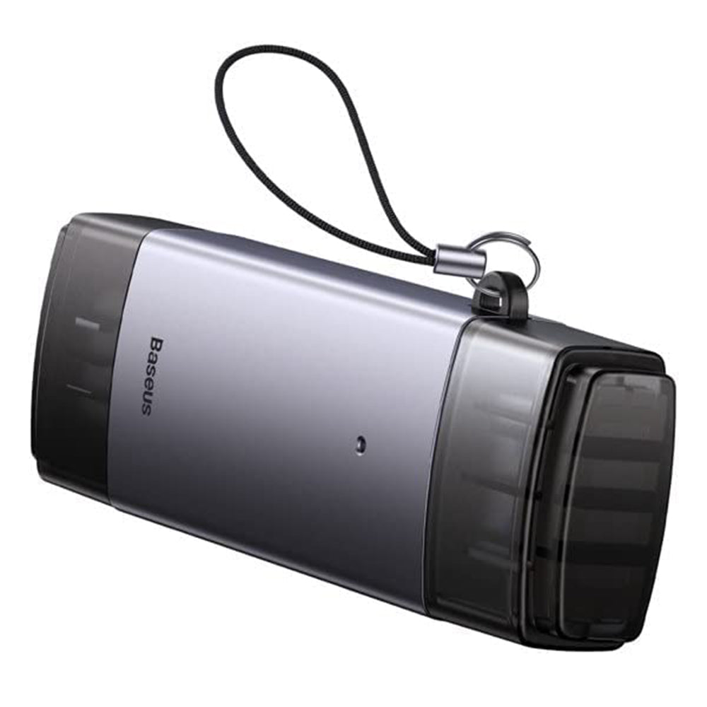 Cititor de carduri USB, Type-C 3.0 la MicroSD, SD - Baseus Lite Series (WKQX060113) - Gray