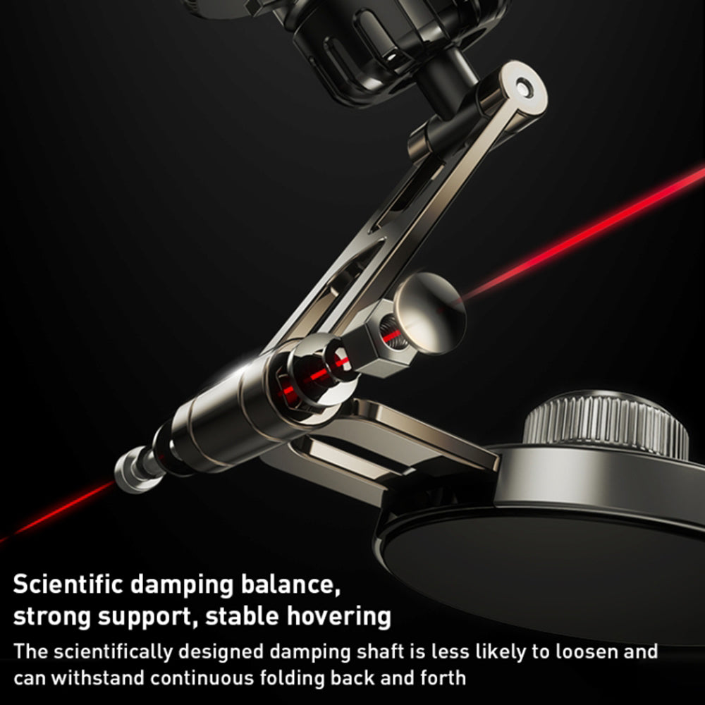 Suport Yesido (C198), Magnetic Grip, Telescopic, for Dashboard and Display, Gri