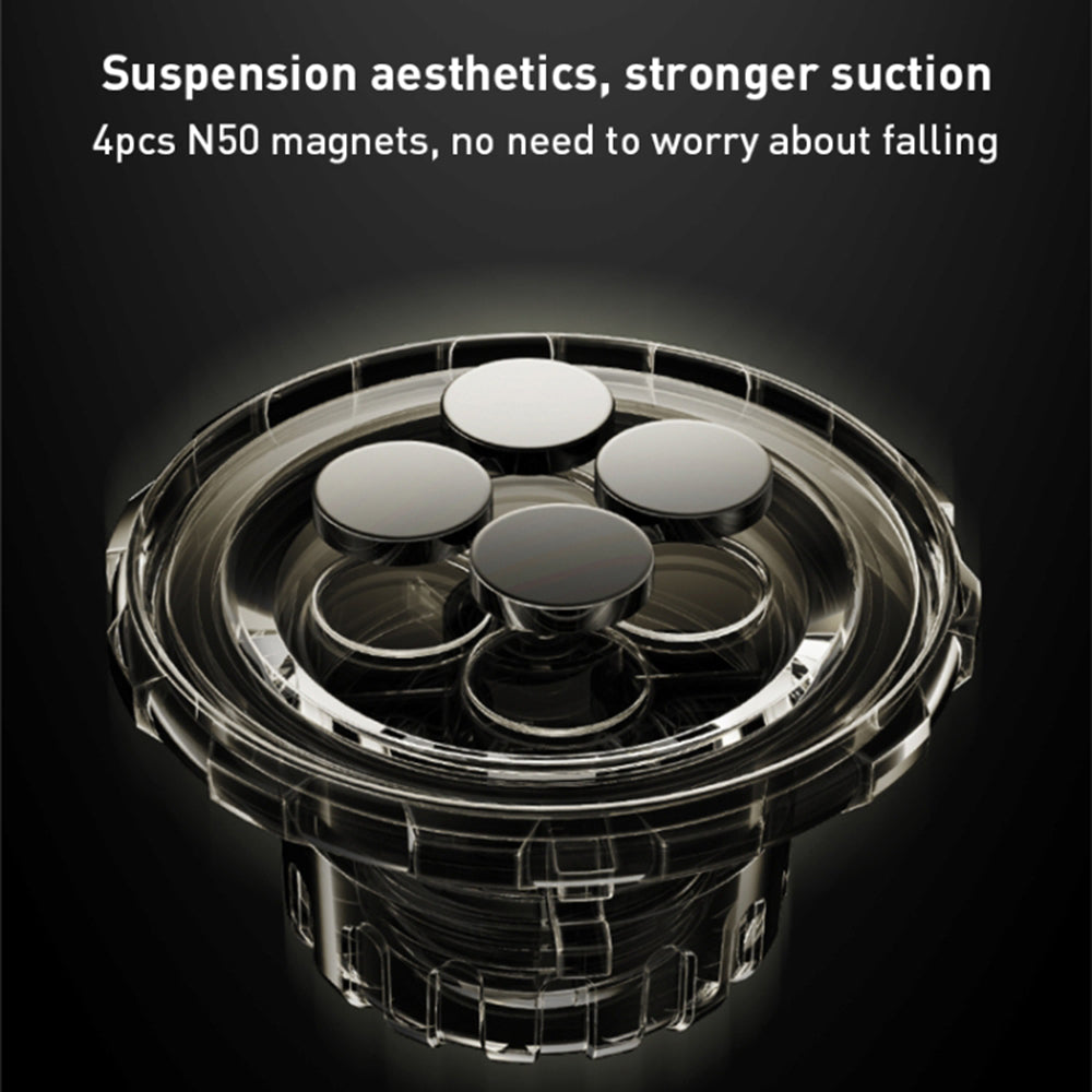 Suport Yesido (C198), Magnetic Grip, Telescopic, for Dashboard and Display, Gri