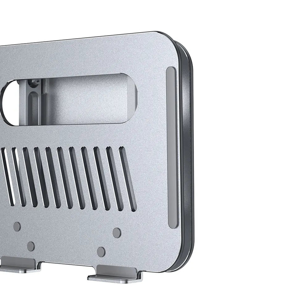 Suport Laptop Yesido (LP05), Aluminiu, Pliabil, Argintiu