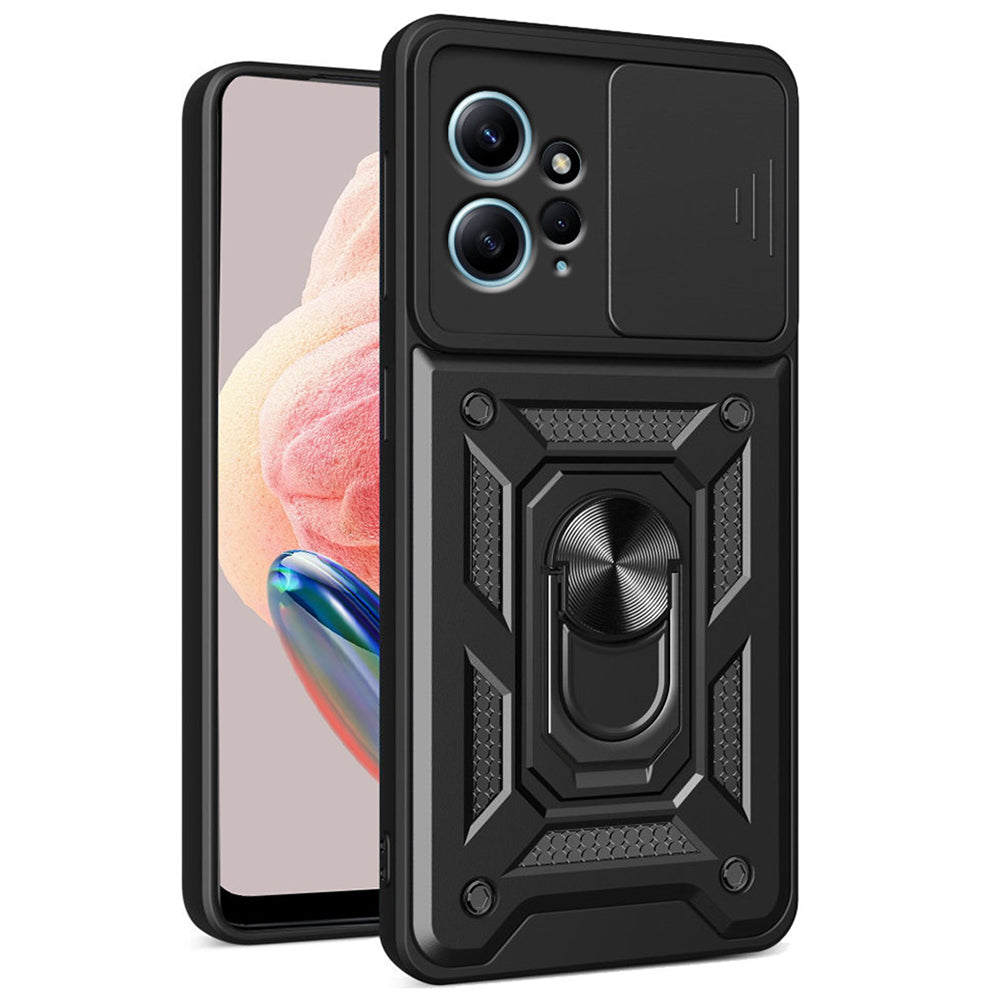 Husa de protectie Techsuit CamShield Series compatibil cu Xiaomi Redmi Note 12 4G, Negru