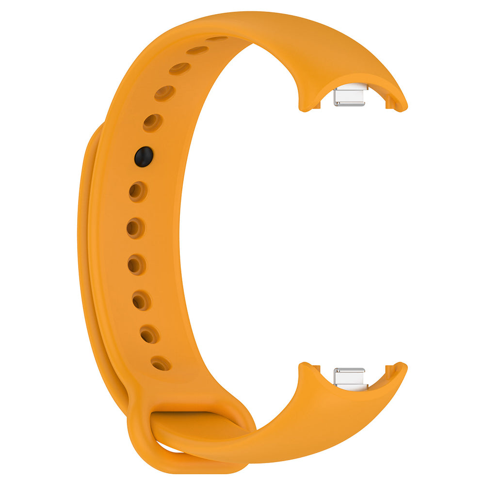 Curea smartwatch Techsuit compatibil cu Xiaomi Mi Band 8 / 8 NFC / 9, Portocaliu