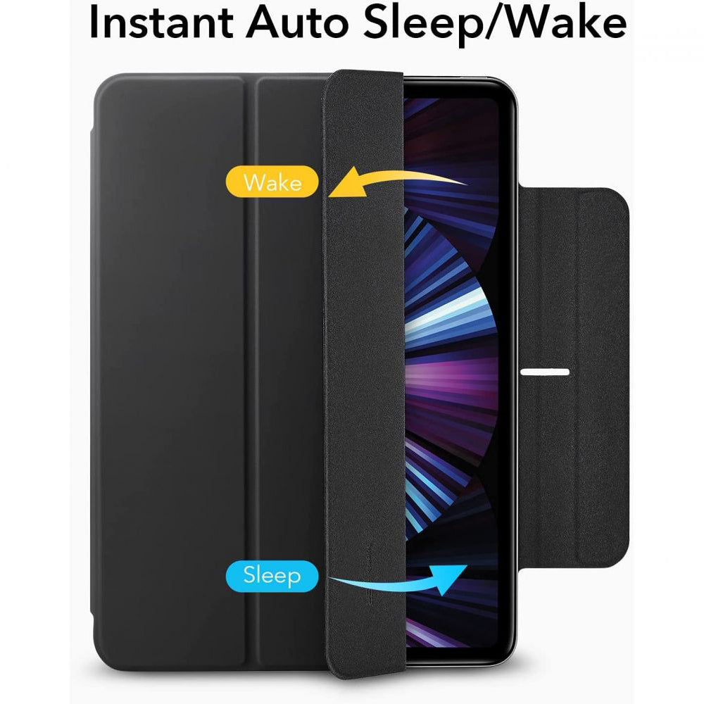 Husa de protectie tableta ESR Rebound Magnetic compatibil cu iPad Pro 11 (2018 / 2020 / 2021 / 2022), Bleumarin
