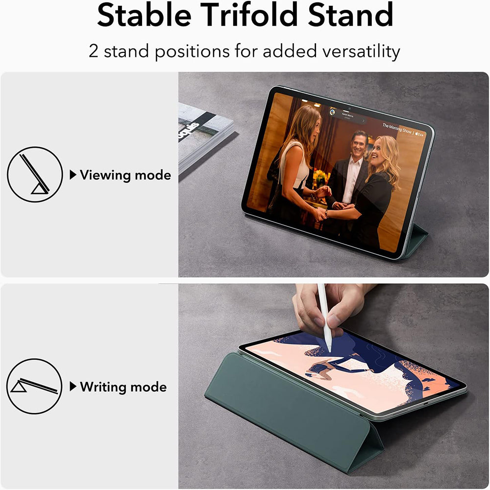Husa de protectie tableta ESR Rebound Magnetic compatibil cu iPad 10 (2022) 10.9 / iPad 11 (2025) / iPad 12 (2026), Verde Padure