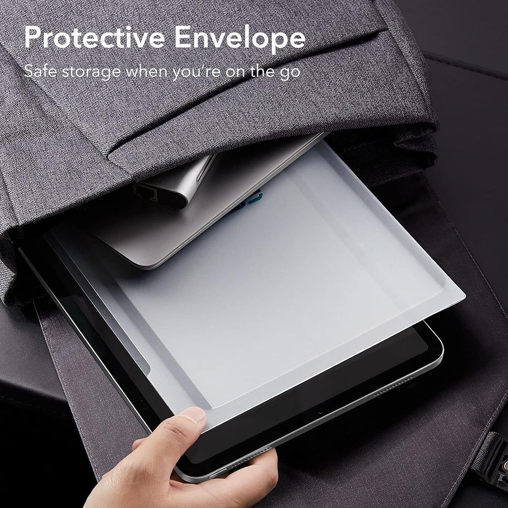 Husa de protectie tableta ESR Paper-Feel Magnetic compatibil cu iPad Air 11 (2024) / Air 11 (2025) / Air 11 (2026), Transparent