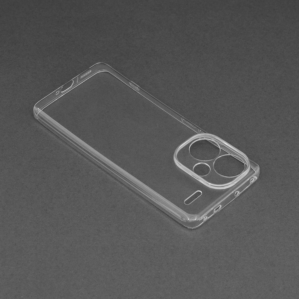 Husa de protectie Techsuit Clear Silicone compatibil cu Xiaomi Redmi Note 13 Pro+ 5G, Transparent