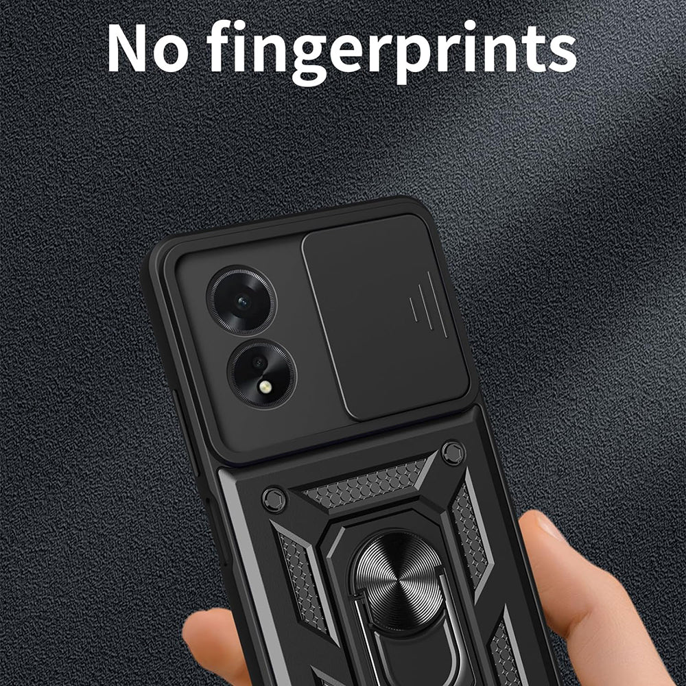 Husa de protectie Techsuit CamShield Series compatibil cu Oppo A38 / A18, Negru