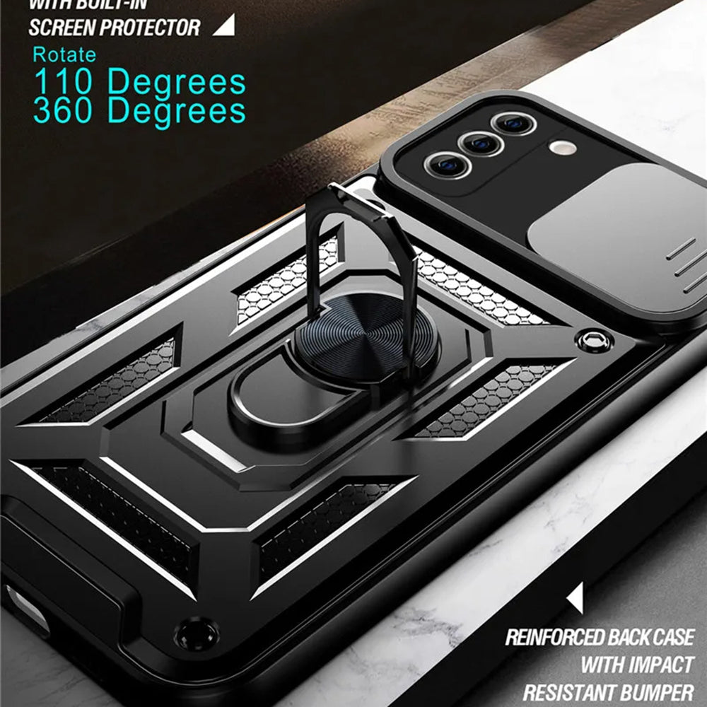 Husa de protectie Techsuit CamShield Series compatibil cu Samsung Galaxy S22 Plus 5G, Negru