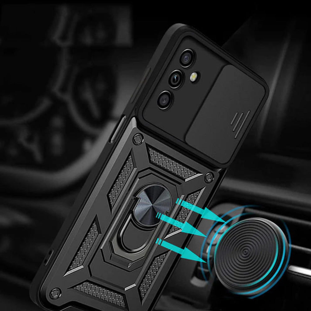 Husa de protectie Techsuit CamShield Series compatibil cu Samsung Galaxy A13 5G / A04s, Negru