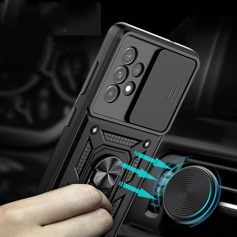 Husa de protectie Techsuit CamShield Series compatibil cu Samsung Galaxy A13 4G, Negru