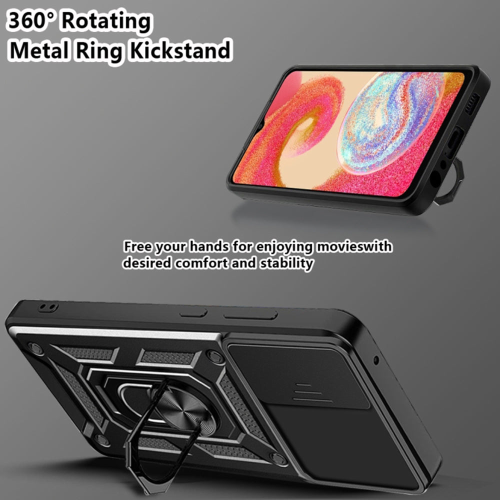 Husa de protectie Techsuit CamShield Series compatibil cu Samsung Galaxy A04e / M04, Negru