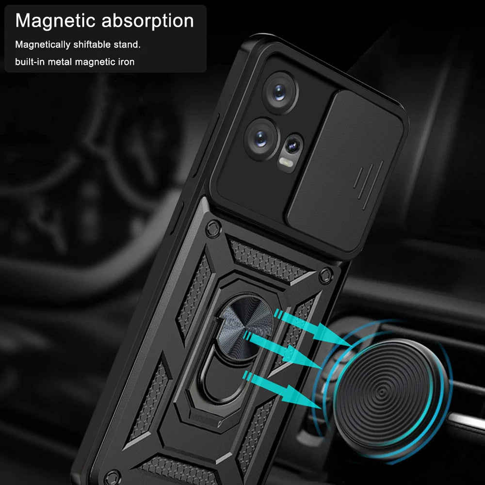 Husa de protectie Techsuit CamShield Series compatibil cu Motorola Edge 30 Fusion, Negru