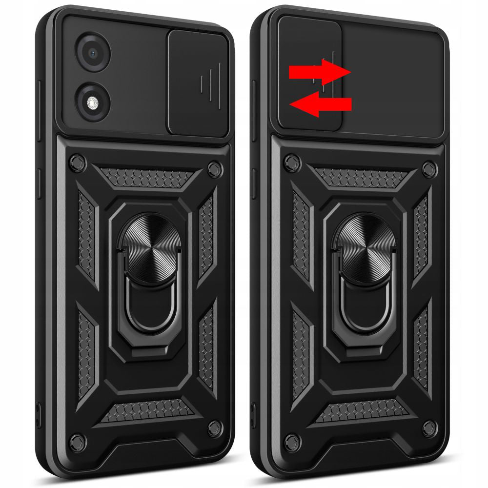 Husa de protectie Techsuit CamShield Series compatibil cu Motorola Moto E13, Negru