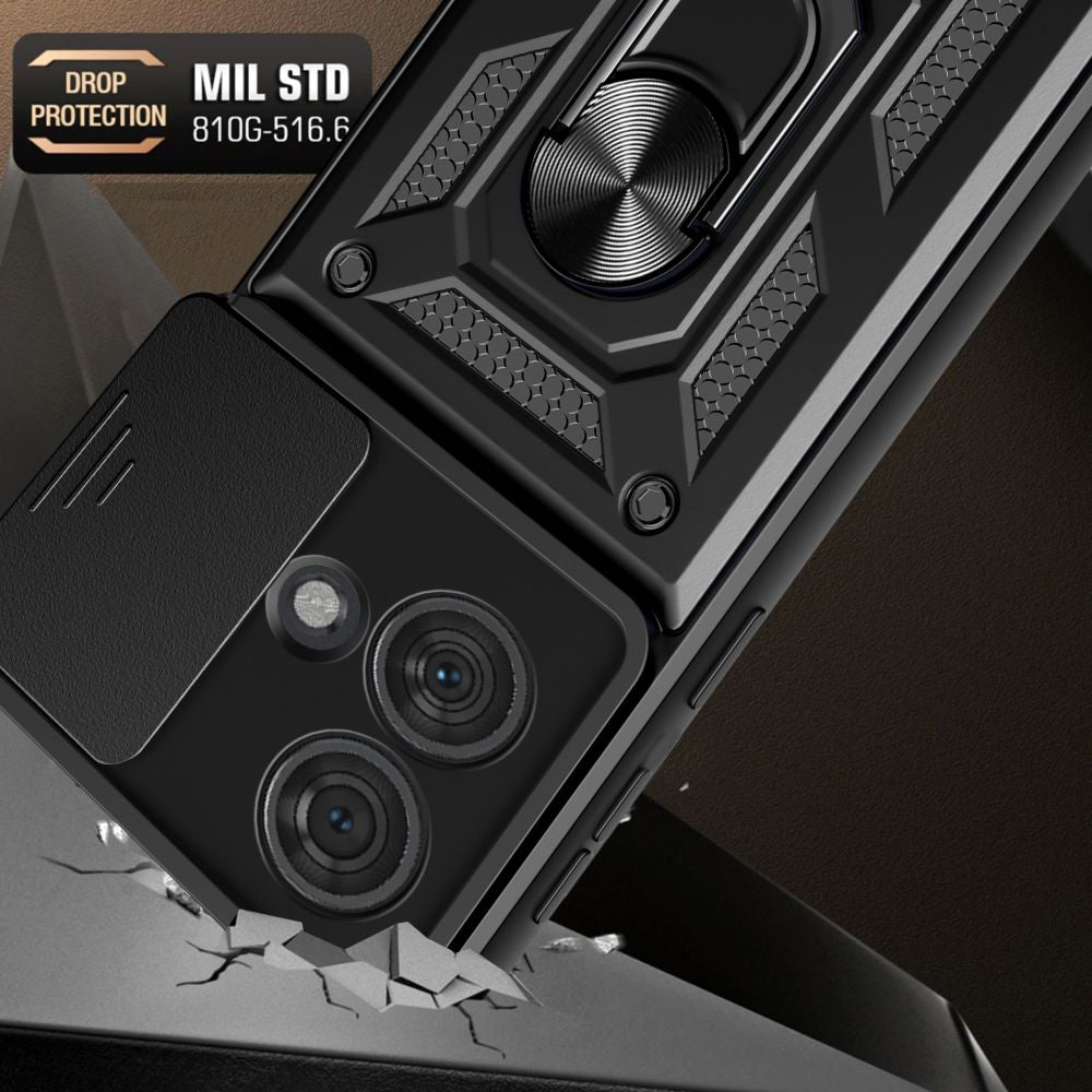 Husa de protectie Techsuit CamShield Series compatibil cu Motorola Edge 40 Neo, Negru
