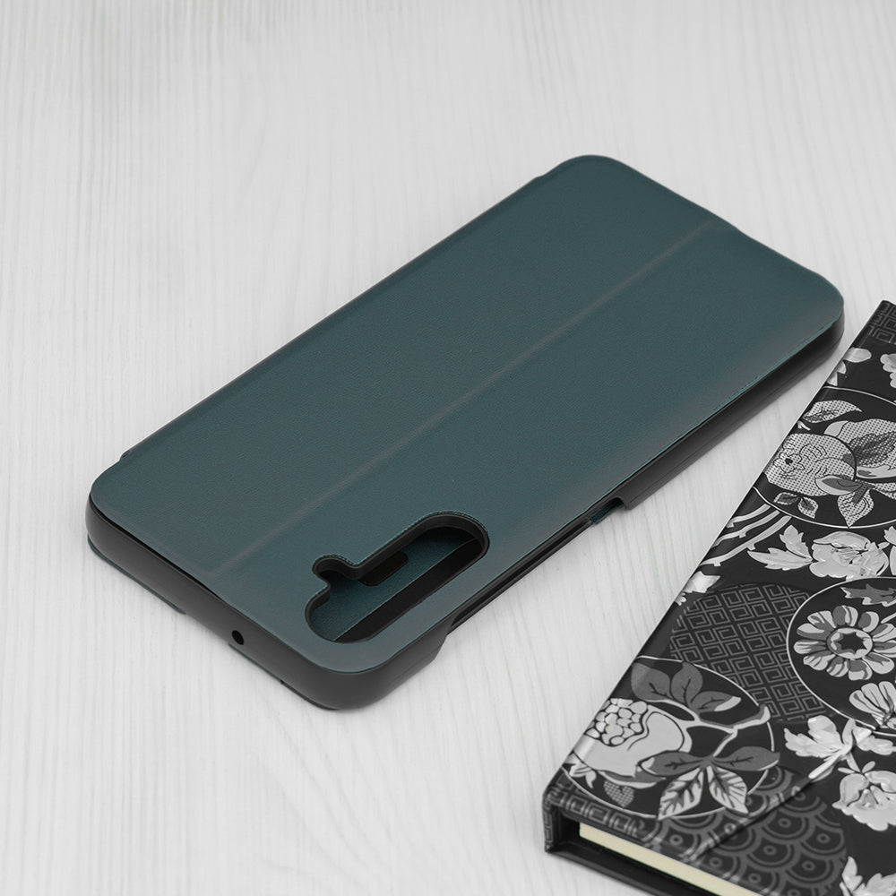 Husa de protectie Techsuit eFold Series compatibil cu Samsung Galaxy A05s, Verde Inchis