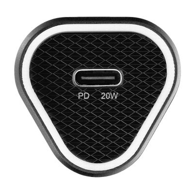 BLUE STAR autós töltő C típusú 3A 20W PD QC3.0 AFC fekete