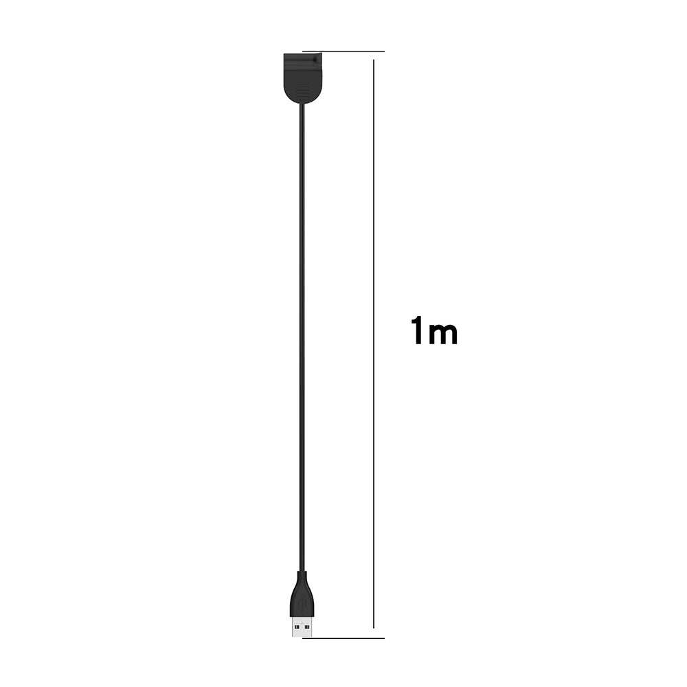 Incarcator Techsuit SmartWatch Wireless Charging Cable (TXC1), for Xiaomi Mi Band 5/6/7, USB, 3.5W, 1m, Negru