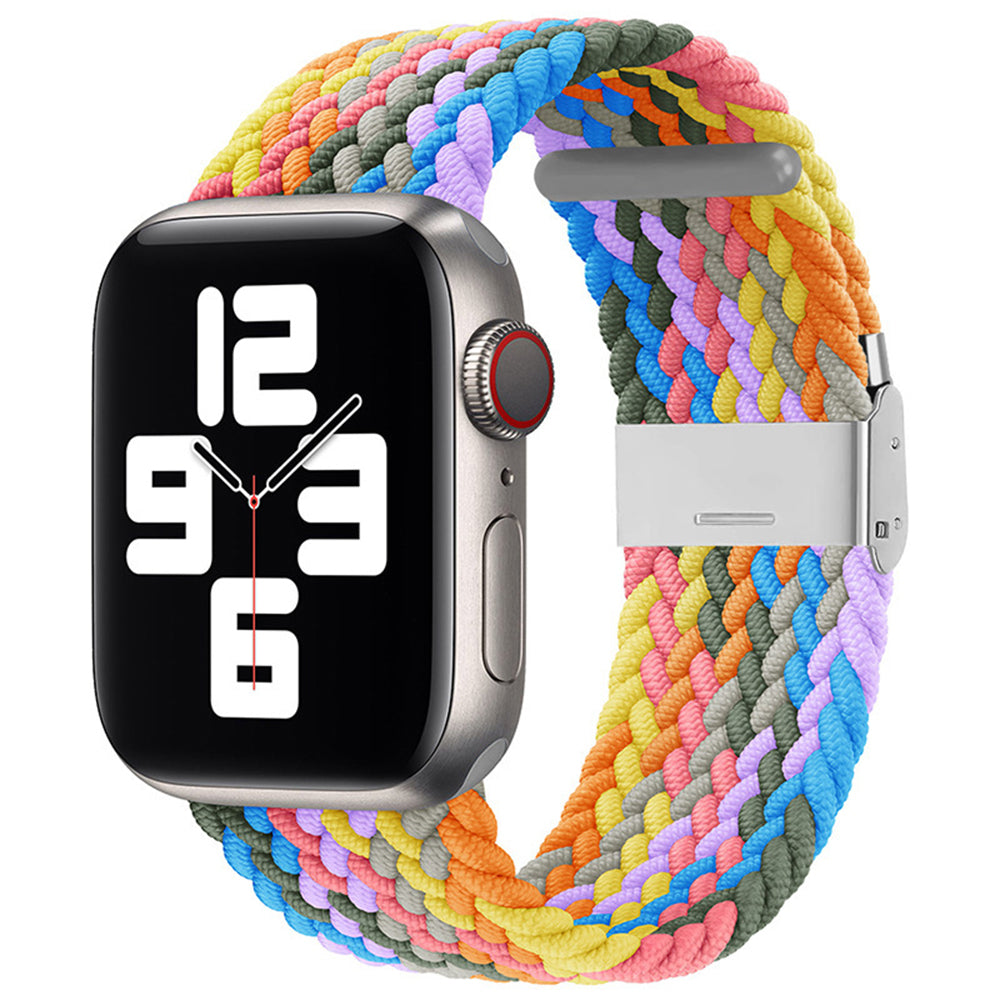 Curea smartwatch Techsuit Watchband (W032) compatibil cu Apple Watch 1/2/3/4/5/6/7/8/9/10/11/SE/SE 2/SE 3/Ultra/2/3 (42/44/45/46/49mm), Heartbeat Purple